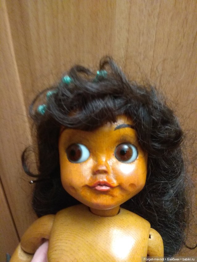 Fred Thompson Niada OOAK Деревянная шарнирная кукла ручной работы (фото 7)