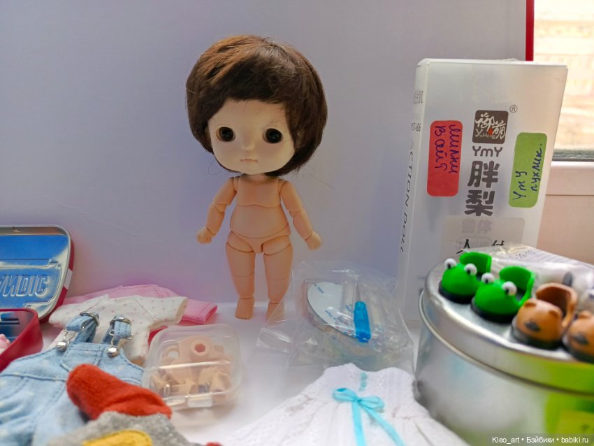 Шарнирная кукла типа обитсу 11(OB11) (фото 3)