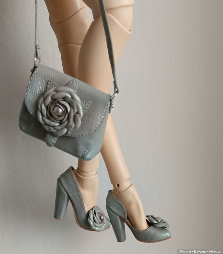 Нарядный комплект из тонкой кожи " хамелеон " (фото 7)