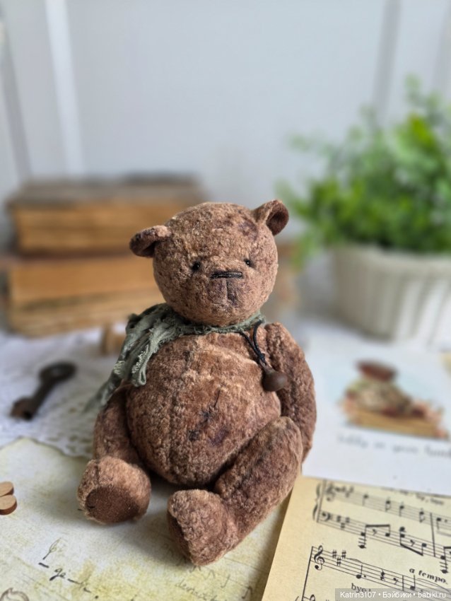 Винтажный мишка тедди — Авторские игрушки (фото 2)