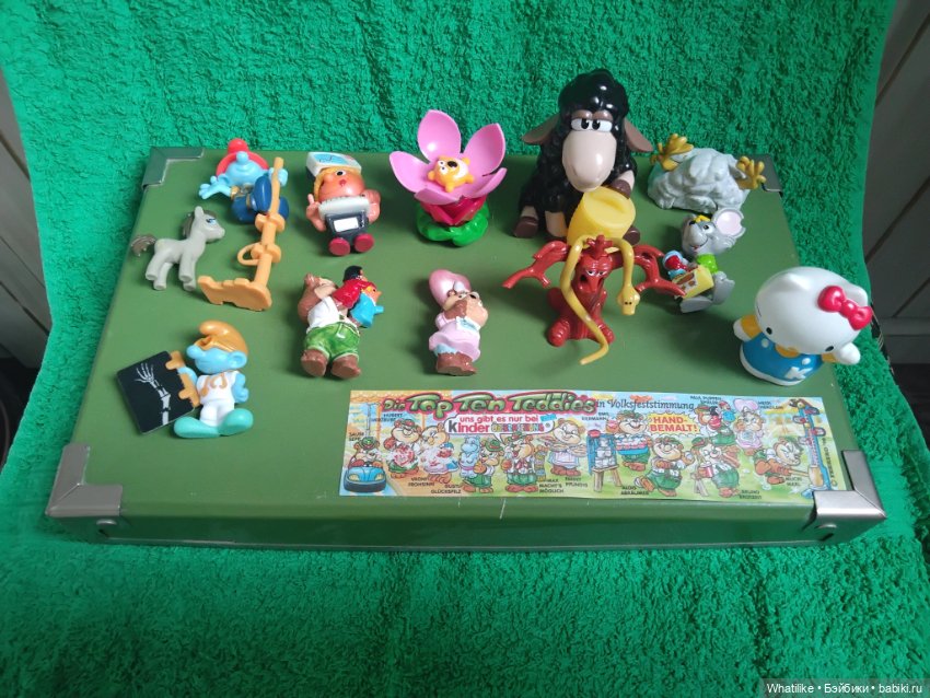 Лот коллекционных игрушек из шоколадных яиц