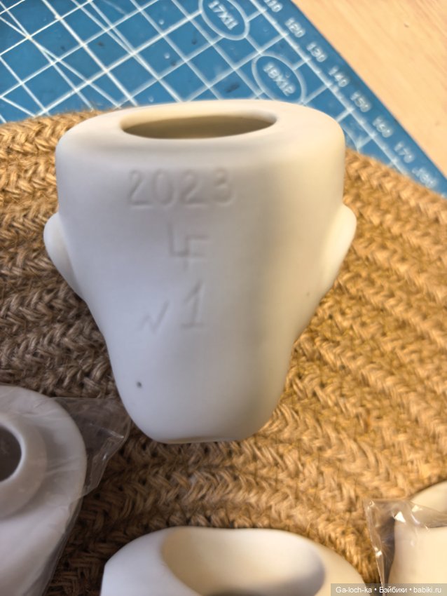 Фарфоровая заготовка — Тела и головы для кукол (фото 3)