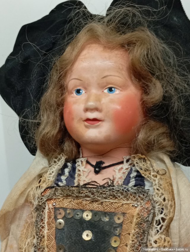 Petitcollin кукла из целлулоида Франция 27 см 50х годов (фото 7)
