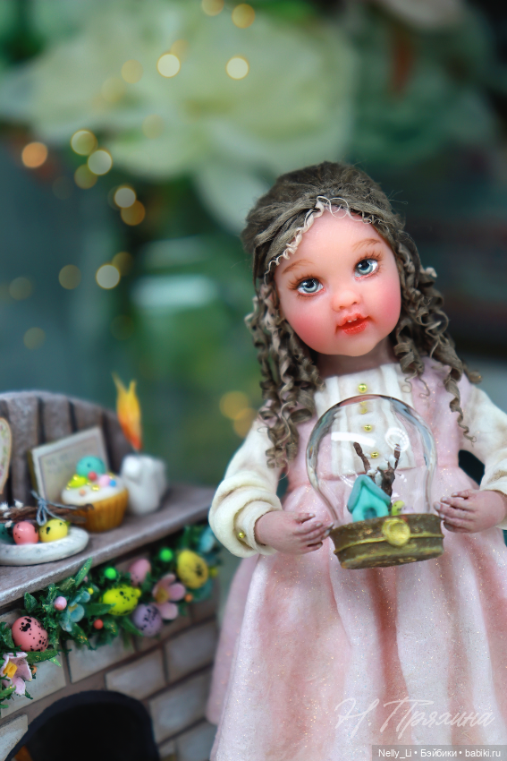 Пасхальное чудо. Интерьерная ватная игрушка (фото 8)