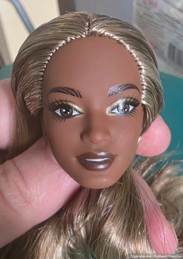Голова Пазетт из набора You Create Barbie (фото 7)