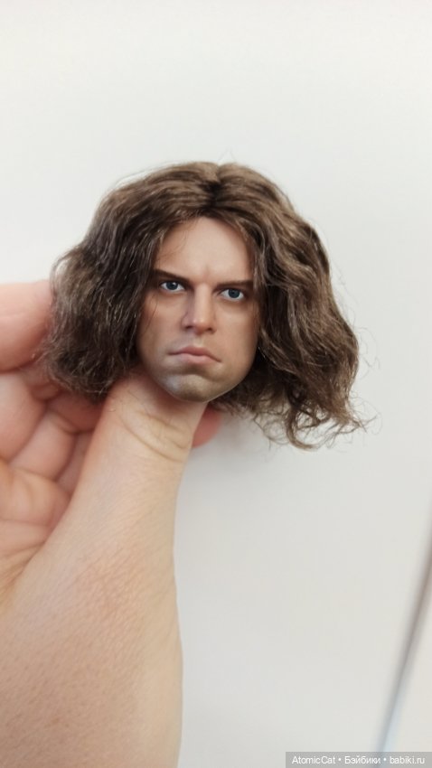 Голова экшен 1/6 Баки Барнс