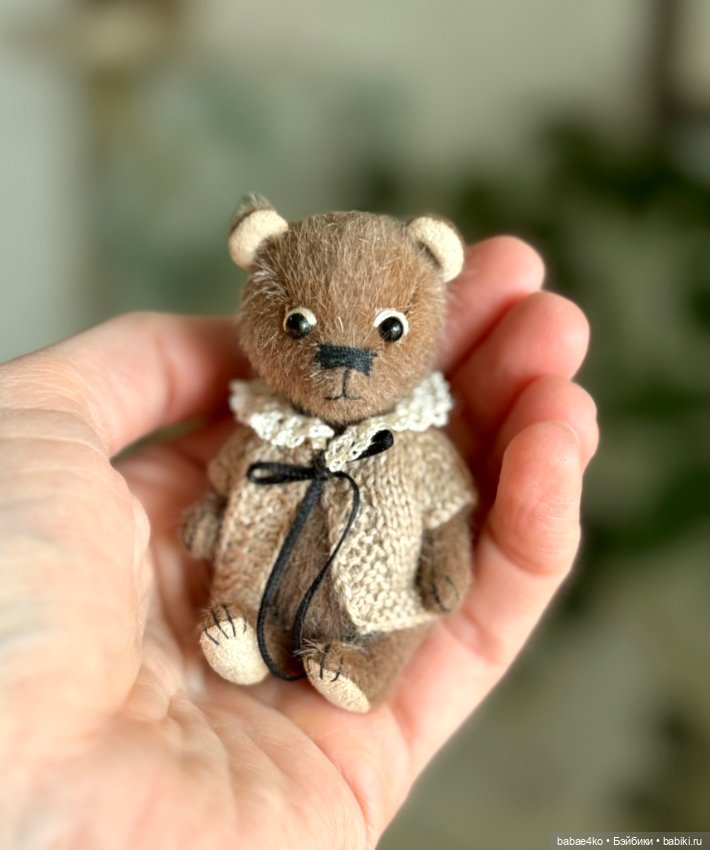 Мишка-малышка — Авторские игрушки (фото 4)