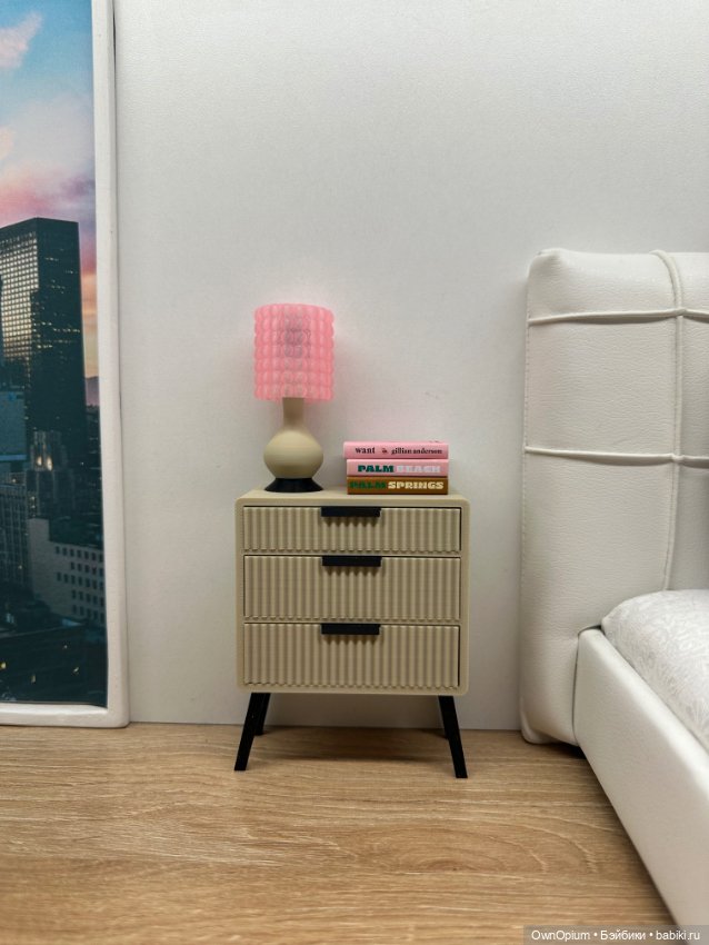 Тумба 1/6 — Кукольная мебель (фото 5)