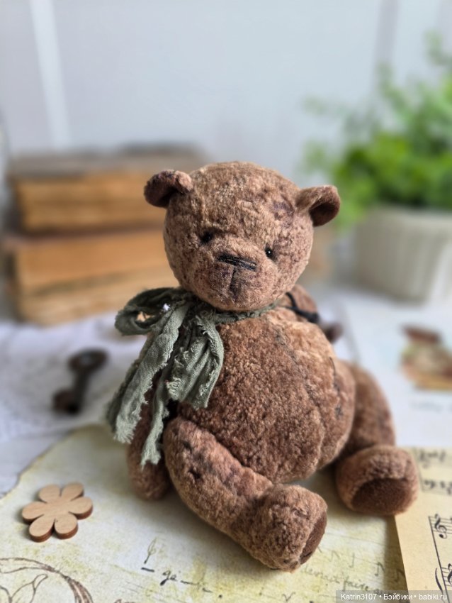 Винтажный мишка тедди — Авторские игрушки (фото 3)