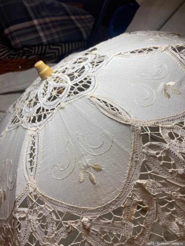 Винтажный зонтик ( не новодел с маркета) (фото 4)