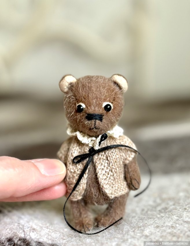 Мишка-малышка — Авторские игрушки (фото 8)