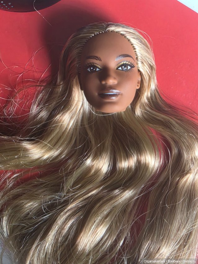 Голова Пазетт из набора You Create Barbie