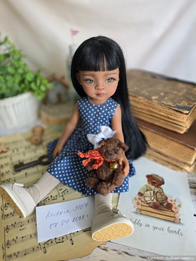 Мишка тедди миниатюра — Авторские игрушки (фото 5)