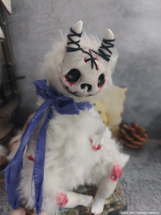Рогатая — Авторские игрушки (фото 3)
