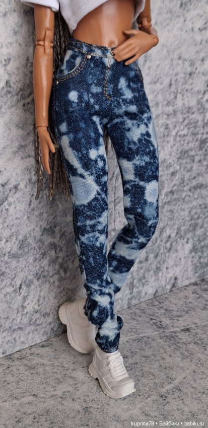 Джинсы на барби — Одежда для кукол