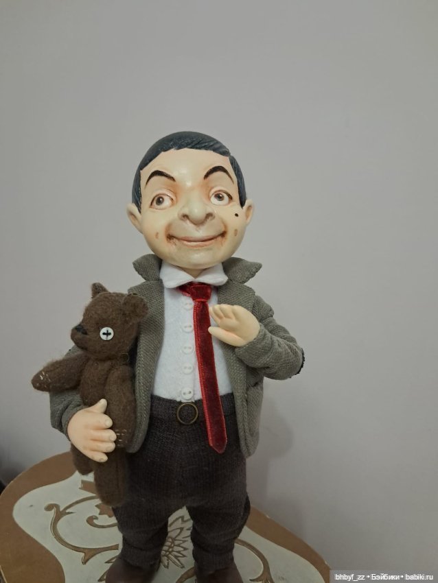 Авторская кукла Мистер Бин