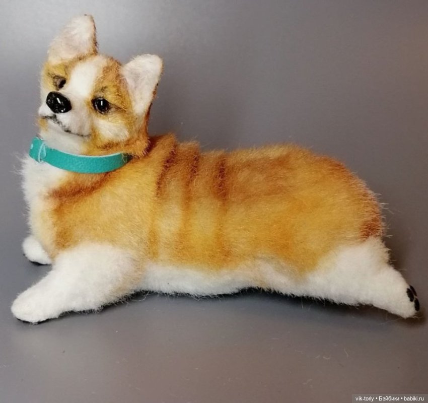 Реалистичная игрушка "Корги" (фото 5)