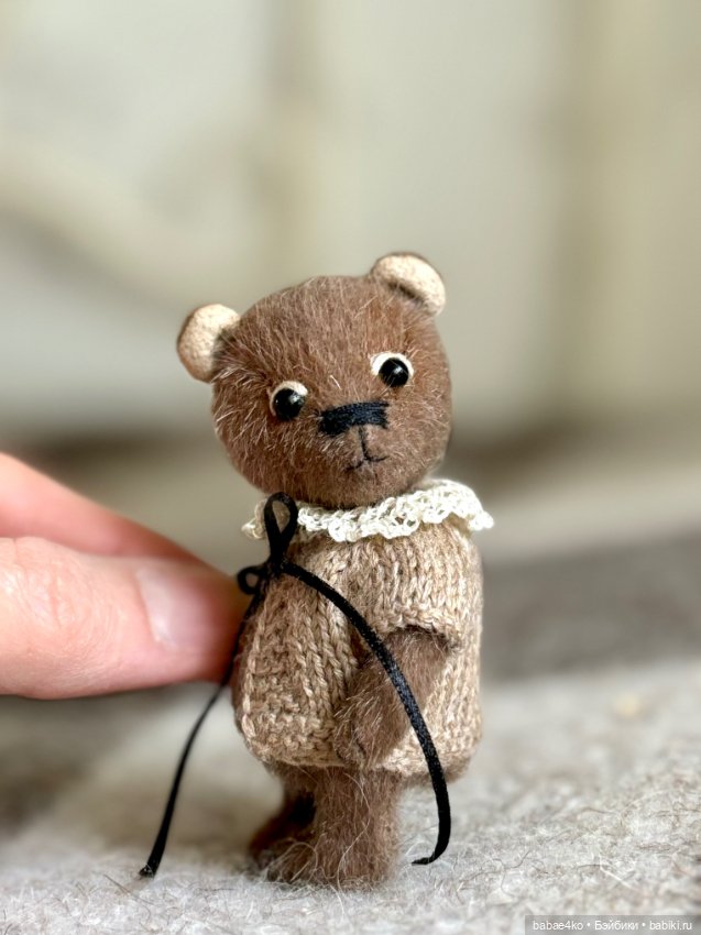 Мишка-малышка — Авторские игрушки (фото 7)