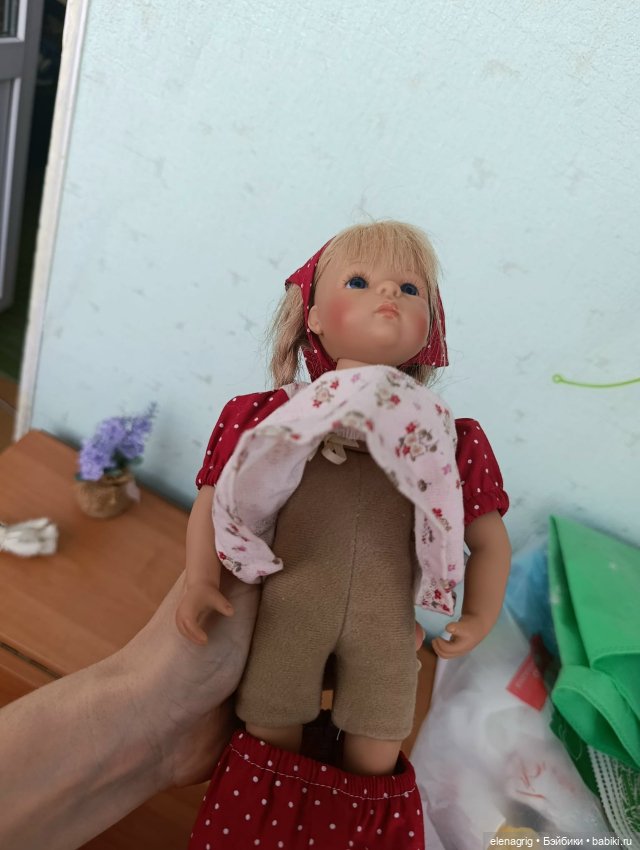 Кукла Schildkrot Lisa von Sieglinde Frieske (фото 6)