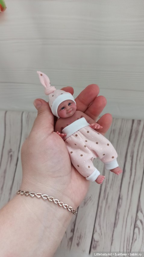 Силиконовая девочка 11 см (фото 2)