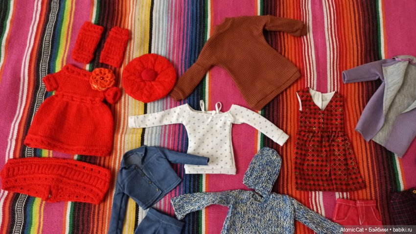 Большой лот одежды для минифи 1/4 мсд (фото 2)