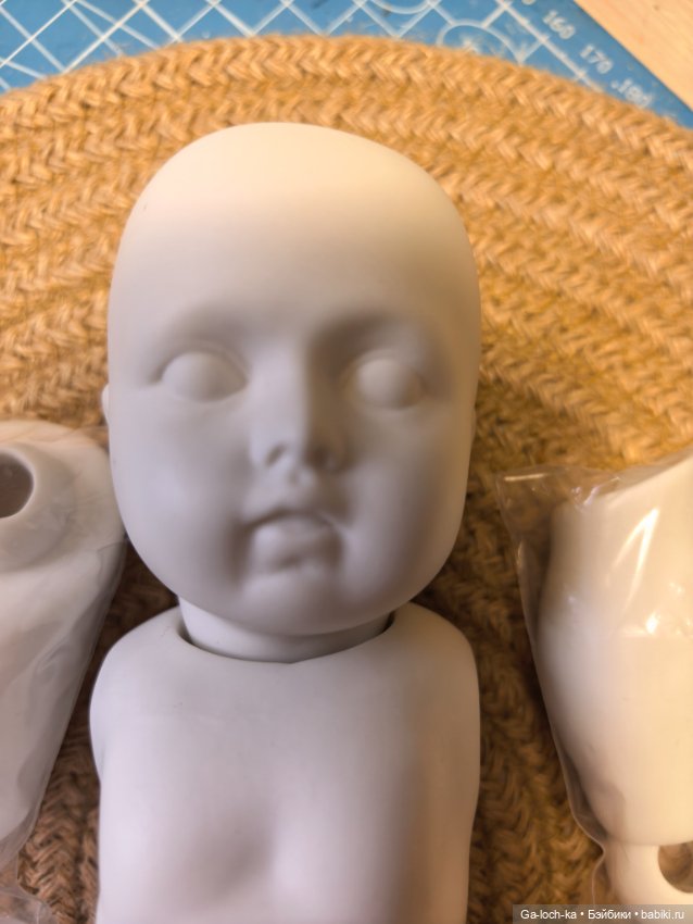Фарфоровая заготовка — Тела и головы для кукол (фото 2)