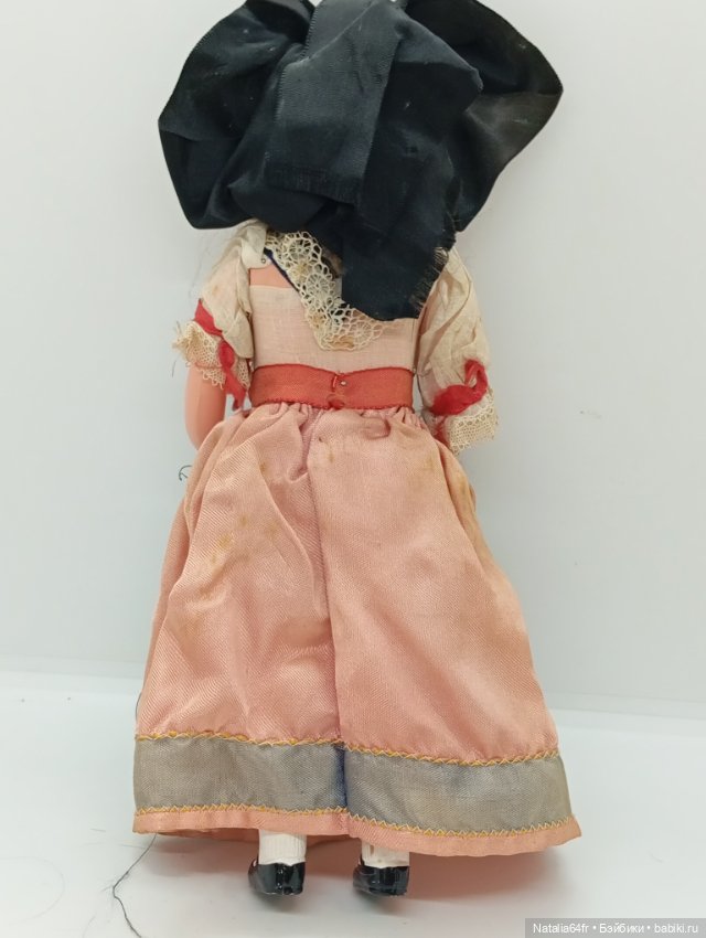 Petitcollin кукла из целлулоида Франция 27 см 50х годов (фото 4)