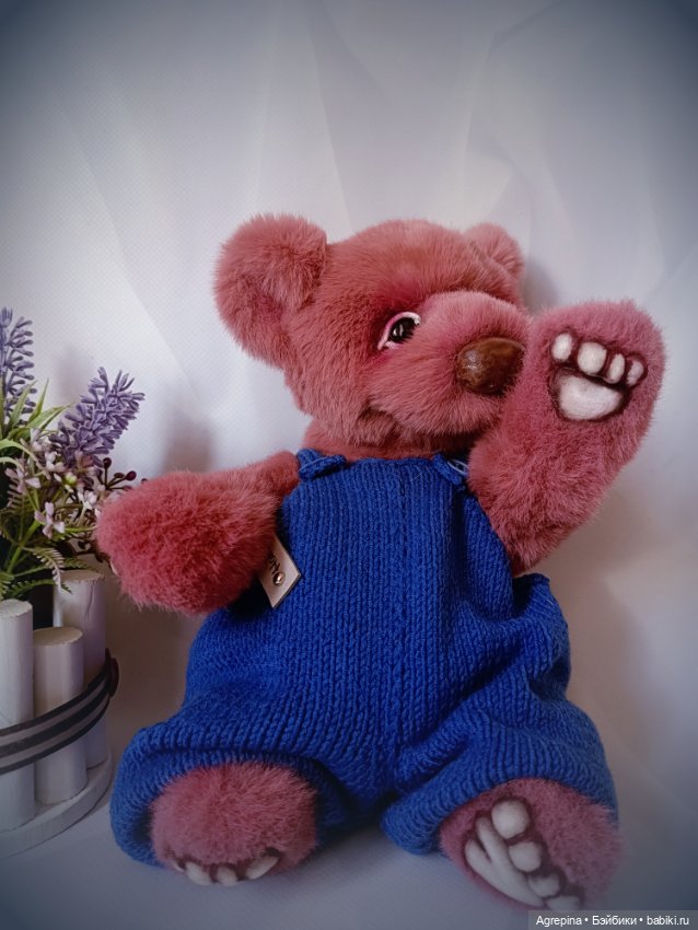 Мишка Вилли — Авторские игрушки (фото 7)