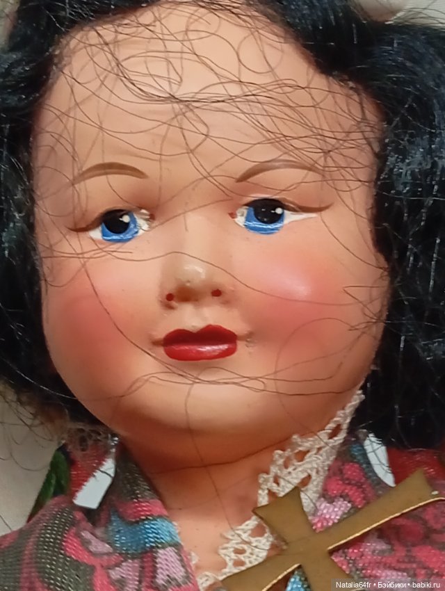 Petitcollin кукла из целлулоида Франция 27 см 50х годов (фото 6)