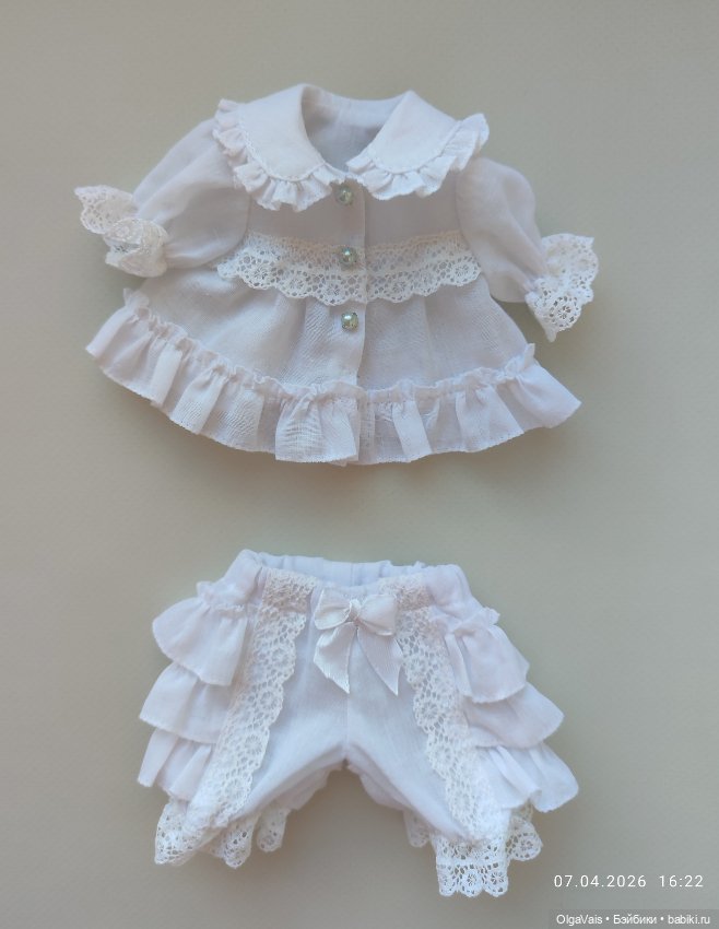 Нежная пижама для кукол Little Darling, Paola Reina (фото 4)