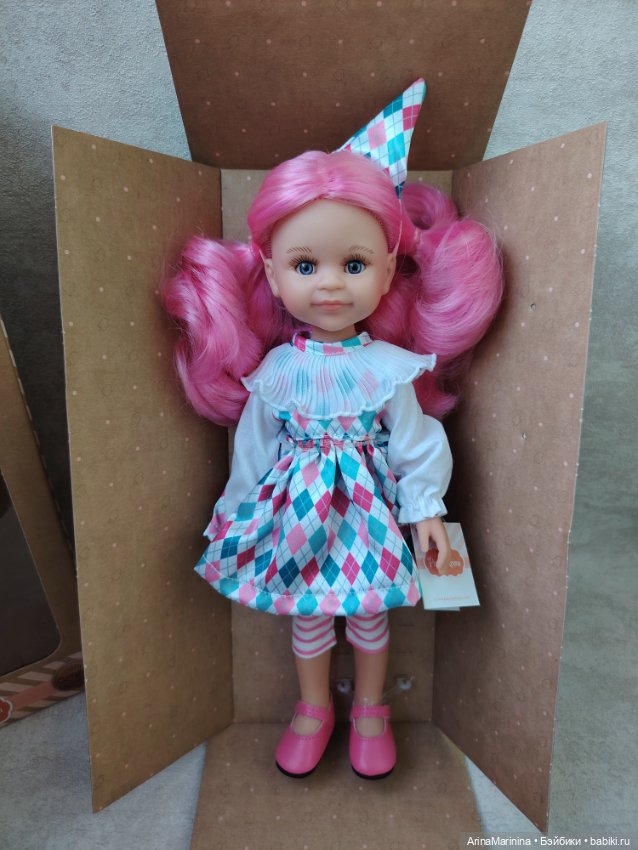 Кукла Клео Коломбина Паола Рейна