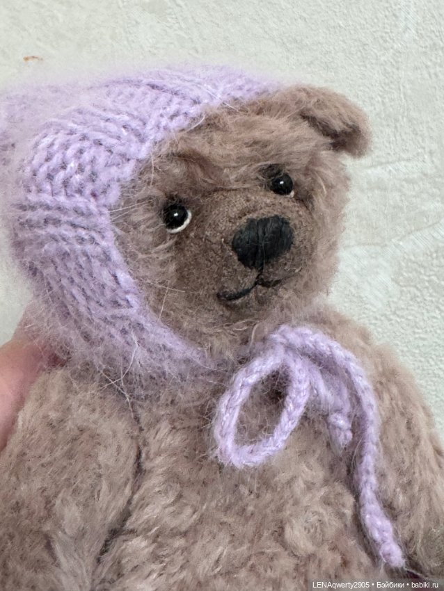 Мишутка в шапке — Авторские игрушки (фото 4)