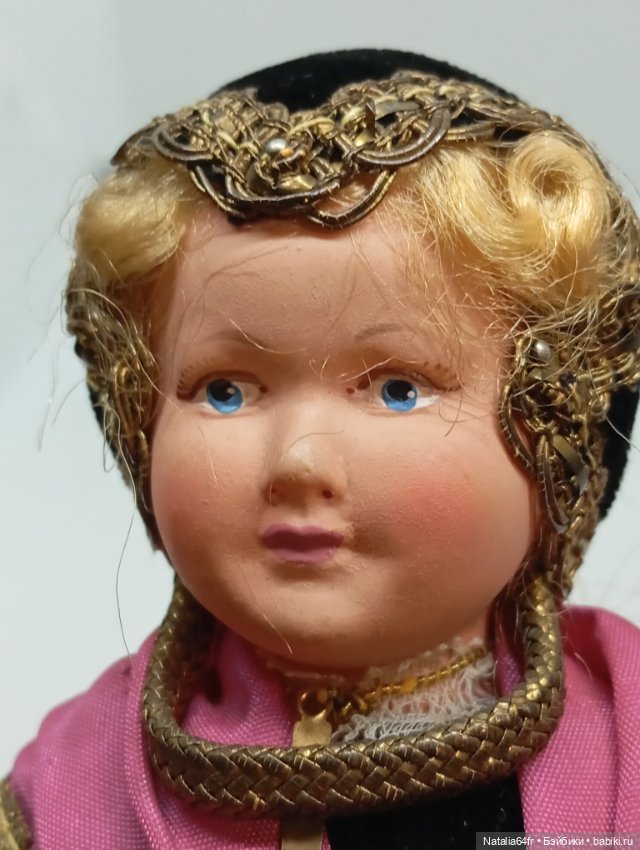 Petitcollin кукла из целлулоида Франция (фото 6)