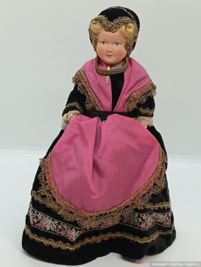 Petitcollin кукла из целлулоида Франция (фото 3)