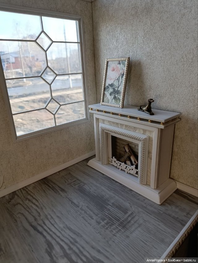 Камин "Аюна" — Кукольная мебель