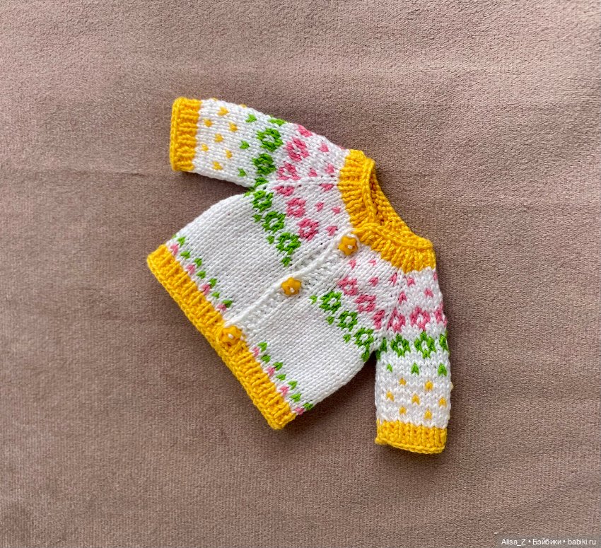 Кофточка для Монст — Одежда для кукол (фото 6)