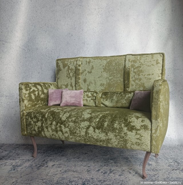 Диван "Фисташковый". Куклам от 29 до 38 см (фото 3)