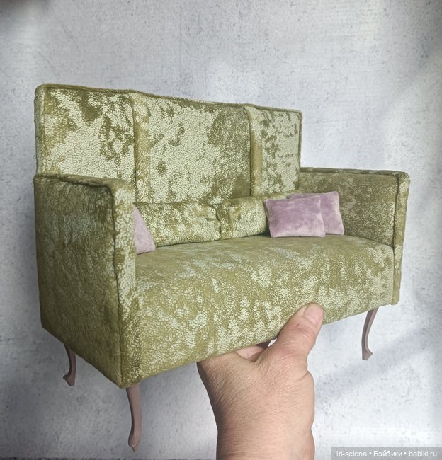 Диван "Фисташковый". Куклам от 29 до 38 см (фото 5)