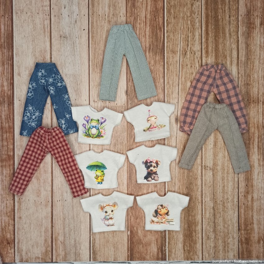 Футболки и брючки на пижамку или Жу от Даши Нужновой (фото 2)