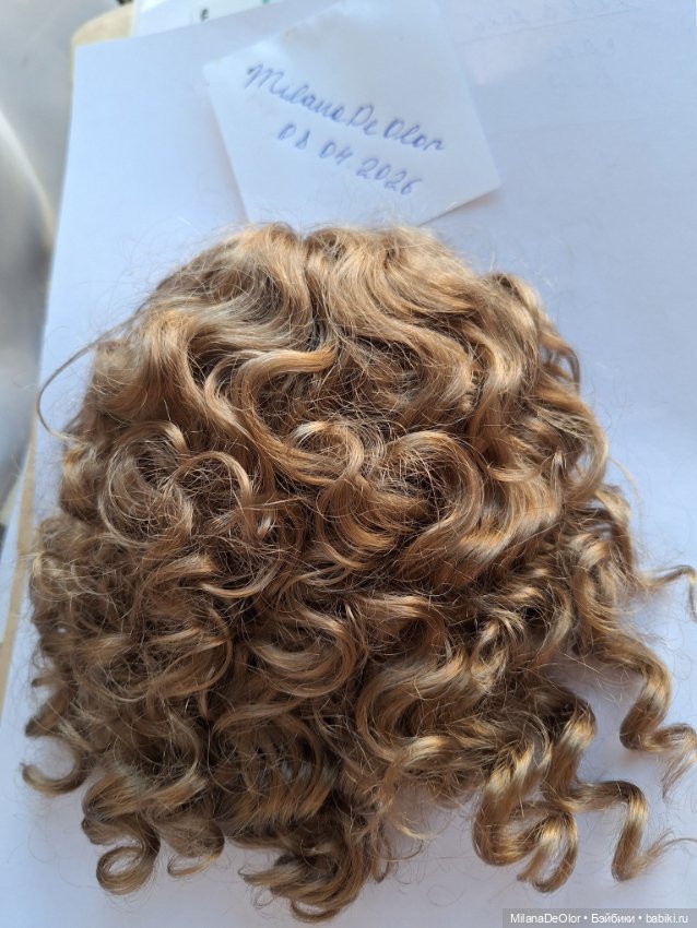 Продам женский парик 8-9 — Парики для BJD