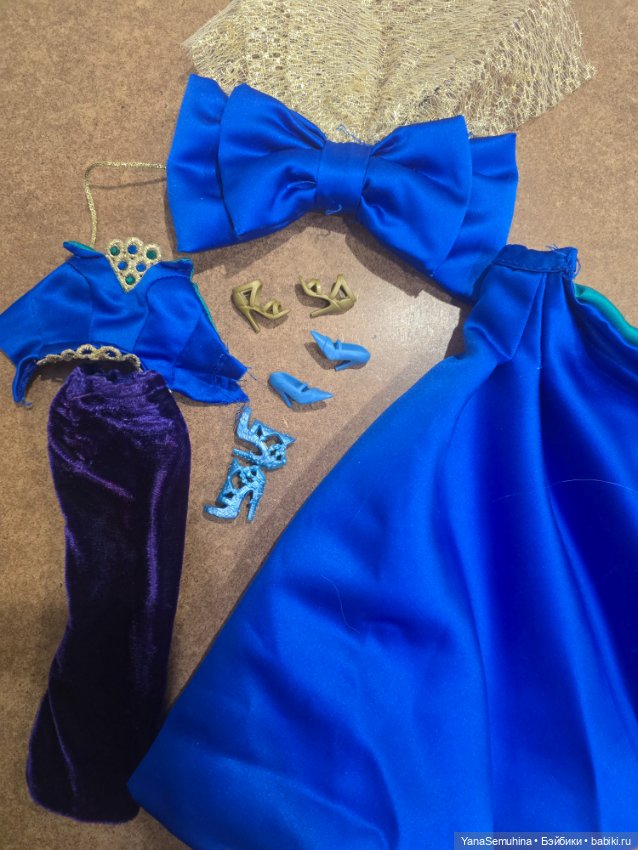 Аутфит барби павлин — Одежда для кукол