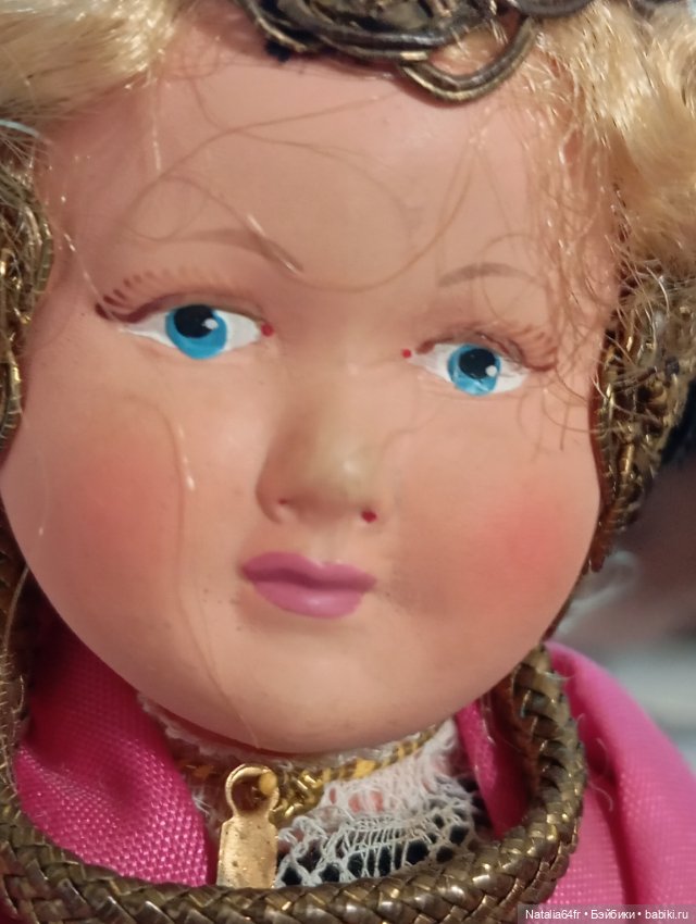 Petitcollin кукла из целлулоида Франция (фото 8)