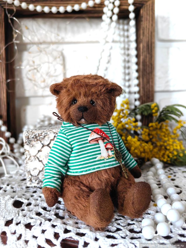 Мишка тедди🐻 — Авторские куклы (фото 4)