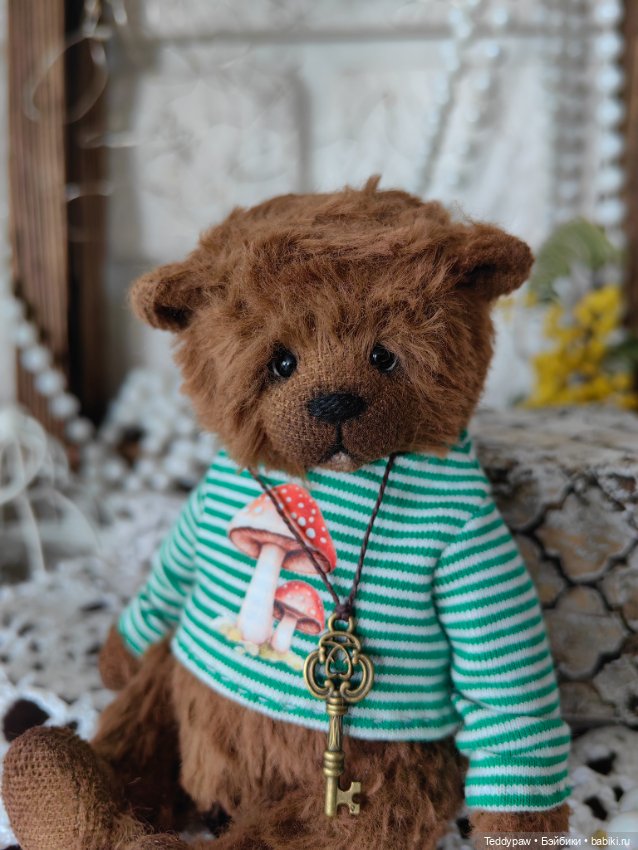 Мишка тедди🐻 — Авторские куклы (фото 3)