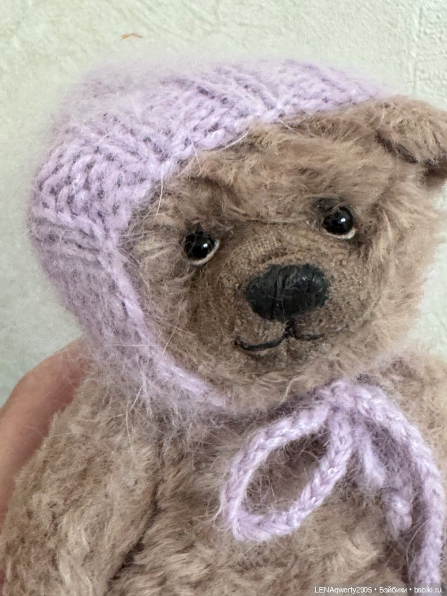 Мишутка в шапке — Авторские игрушки (фото 5)