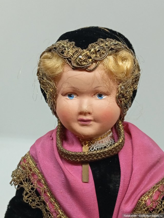 Petitcollin кукла из целлулоида Франция (фото 5)