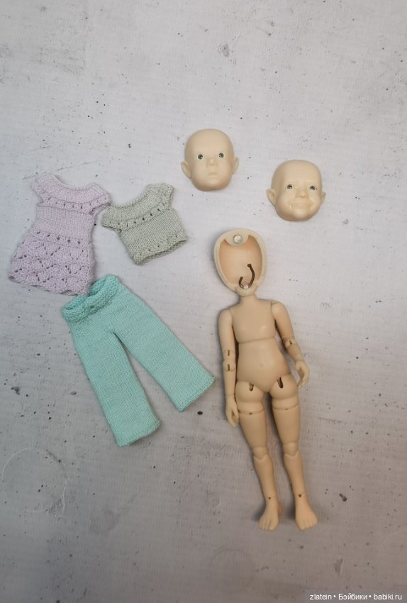 Печатная куколка 14 см — Куклы BJD (фото 2)