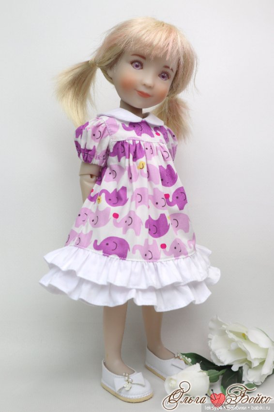 Платьице для мини-Руби — Одежда для кукол
