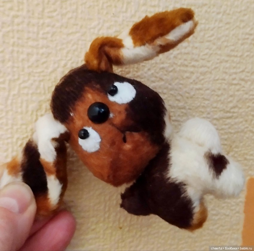 Собачка. Карманная игрушка. Подвеска на рюкзак (фото 3)