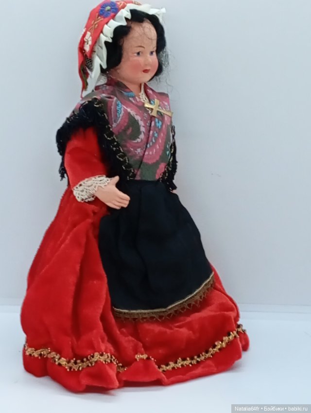 Petitcollin кукла из целлулоида Франция 27 см 50х годов (фото 4)